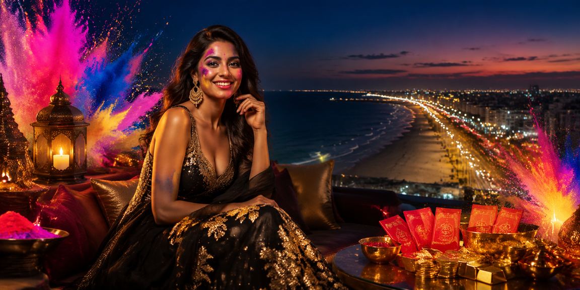 Chennai lively scene with Marina Beach and festive bonuses